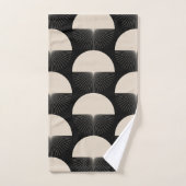 Abstract Dandelion Handtücher Boho Style  バスタオルセット (ハンドタオル)