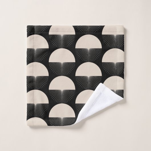 Abstract Dandelion Handtücher Boho Style  バスタオルセット (ウォッシュタオル)