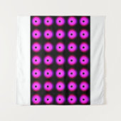 Abstract dark background for design with bright pi タペストリー (正面(横))