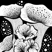 Abstract Dark Blur Gradient Minimalist Aesthetic iPhoneケース