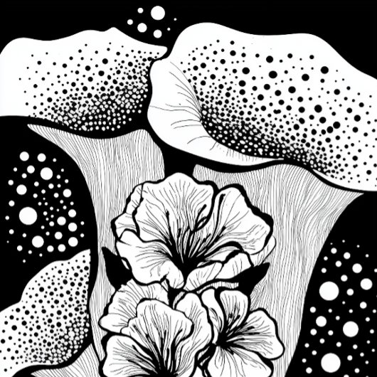 Abstract Dark Blur Gradient Minimalist Aesthetic iPhoneケース