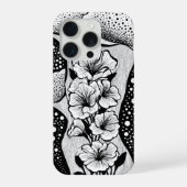 Abstract Dark Blur Gradient Minimalist Aesthetic iPhoneケース (裏面)