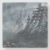 Abstract _dark coaster ストーンコースター (正面)