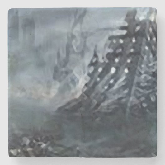 Abstract _dark coaster ストーンコースター (正面)