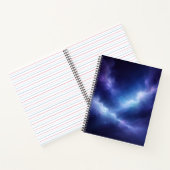 Abstract Deep Space Spiral Notebook ノートブック (内部)