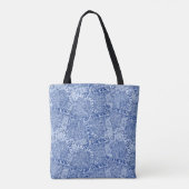 Abstract Denim Pockets Patchwork Seamless Pattern トートバッグ (裏面)