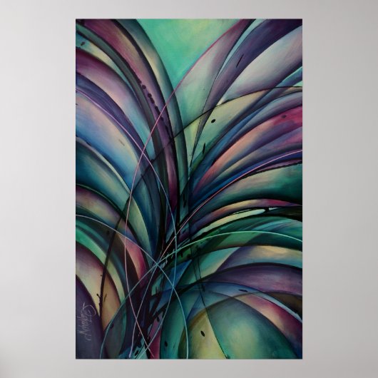 'Abstract Design' ポスター (正面)