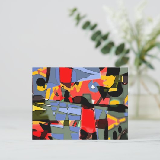 Abstract design  By Albruno ポストカード (スタンド正面)