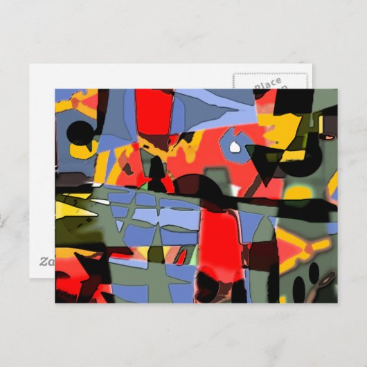Abstract design By Albruno ポストカード (正面/裏面)