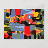 Abstract design By Albruno ポストカード (正面)