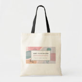 Abstract Design Kindergarten Teacher Gift Tote Bag トートバッグ (正面)