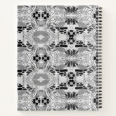 Abstract design themed notebook for writing ノートブック (裏面)