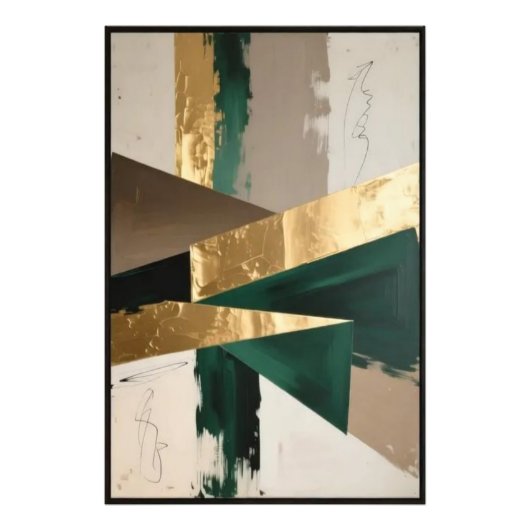 Abstract Design Wall Art フォトプリント (正面)