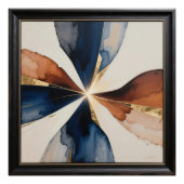 Abstract Design Wall Art ポスター (正面)