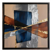 Abstract Design Wall Art ポスター (正面)