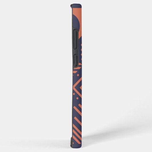 Abstract design with geometric shapes samsung galaxyケース (右側面)