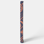 Abstract design with geometric shapes samsung galaxyケース (左側面)