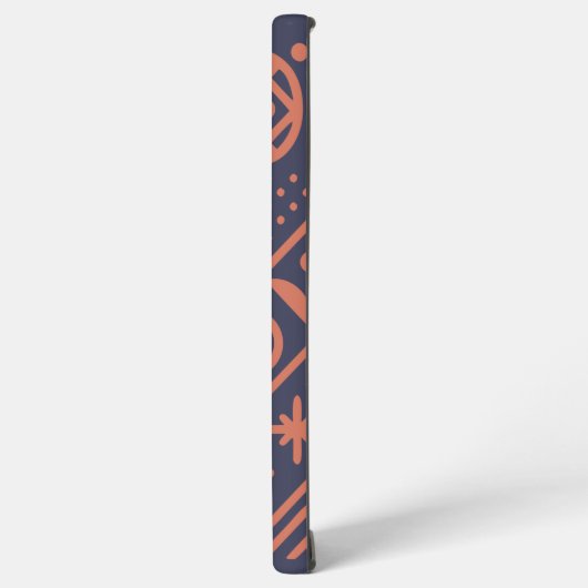 Abstract design with geometric shapes samsung galaxyケース (左側面)
