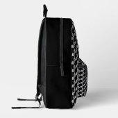 Abstract digital pattern 1190 - Backpack プリントバックパック (左)