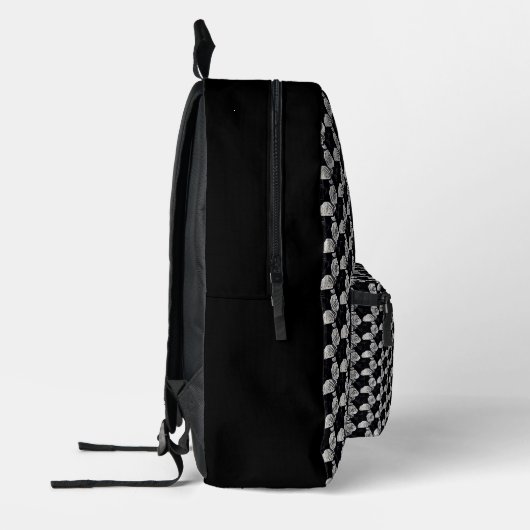 Abstract digital pattern 1190 - Backpack プリントバックパック (左)