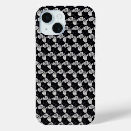 Abstract digital pattern 1190 - Iphone Case iPhone 15ケース