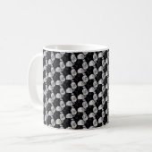 Abstract digital pattern 1190 - Mug コーヒーマグカップ (正面左)