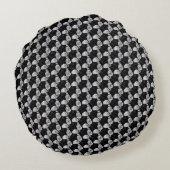 Abstract digital pattern 1190 - Round PIllow ラウンドクッション (裏面)
