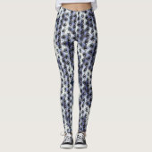 Abstract digital pattern 1191 - Leggings レギンス (正面)