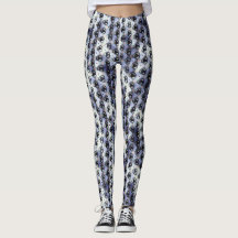 Abstract digital pattern 1191 - Leggings