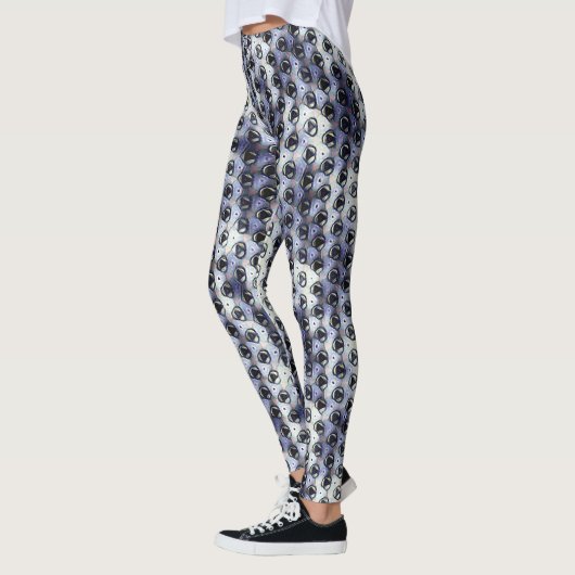 Abstract digital pattern 1191 - Leggings レギンス (左)