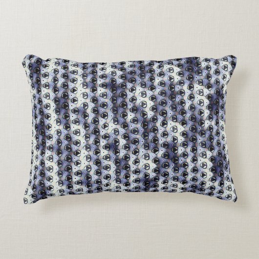 Abstract digital pattern 1191 - Rectangular Pillow アクセントクッション (正面)