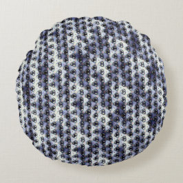 Abstract digital pattern 1191 - Round Pillow ラウンドクッション