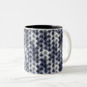 Abstract digital pattern design 1191 - Coffee Mug ツートーンマグカップ (正面右)