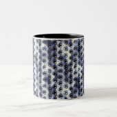 Abstract digital pattern design 1191 - Coffee Mug ツートーンマグカップ (中央)
