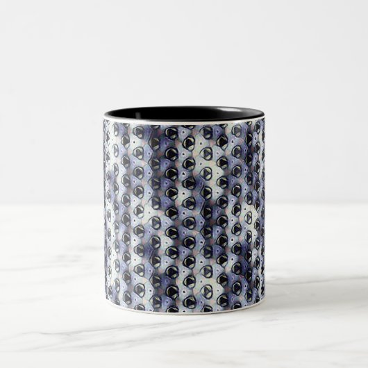 Abstract digital pattern design 1191 - Coffee Mug ツートーンマグカップ (中央)