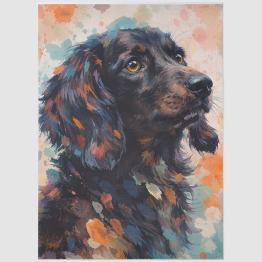 Abstract Doggo  薄葉紙 (正面)