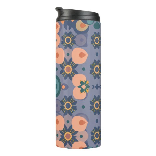 Abstract Dream Wave – Vibrant Surreal Flow タンブラー (回転右)