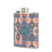 Abstract Dream Wave – Vibrant Surreal Flow フラスク (左)