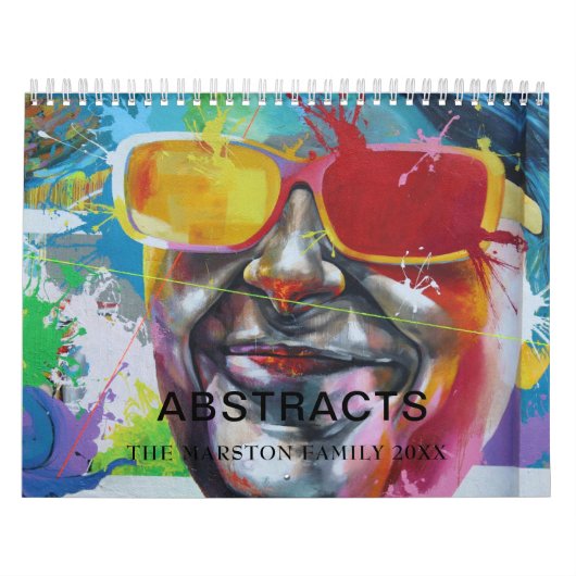 Abstract Dreams 12-month Calendar カレンダー (カバー)