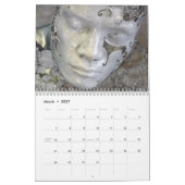 Abstract Dreams 12-month Calendar カレンダー (3月 2027)