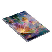 Abstract dreamy floral garden  ノートブック (右側)