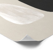 Abstract Duo - Neutral Tones ポスター (角)