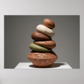 Abstract Earth & Clay Forms ポスター (正面)