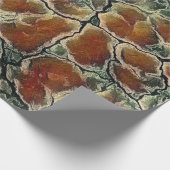 Abstract Earth Tone Pattern ラッピングペーパー (角)