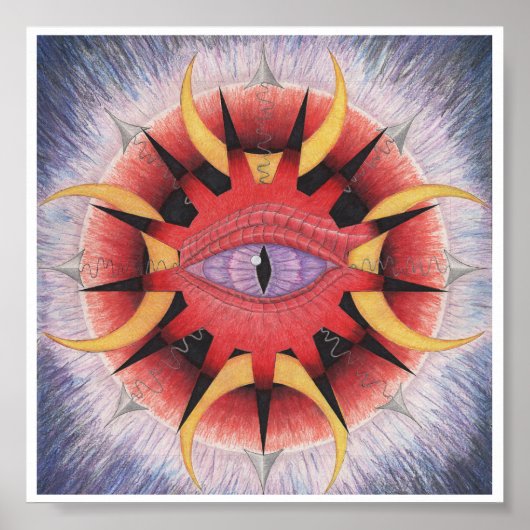 Abstract Eclipse ポスター (正面)