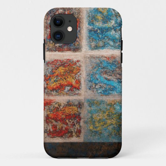 Abstract Elemental Art Mobile Case Case-Mate iPhoneケース (裏面)