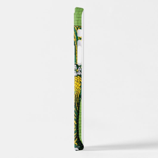 Abstract Elephant Mosaic Phone Case – Smart & Stea iPhoneケース (左側面)