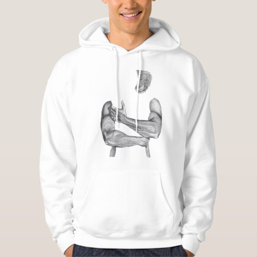 Abstract Emotional Hug Hoodie パーカ (正面)