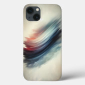 Abstract Ethereal Feather Phone Case - Minimalist  Case-Mate iPhoneケース (裏面)