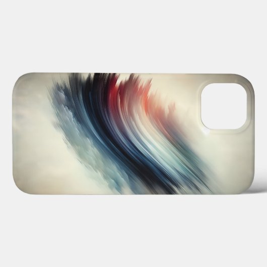 Abstract Ethereal Feather Phone Case - Minimalist  Case-Mate iPhoneケース (裏面 (横))
